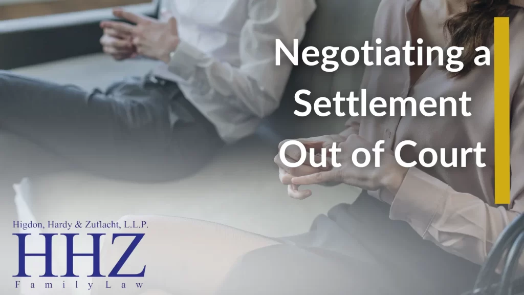 Negotiating a Settlement Out of Court